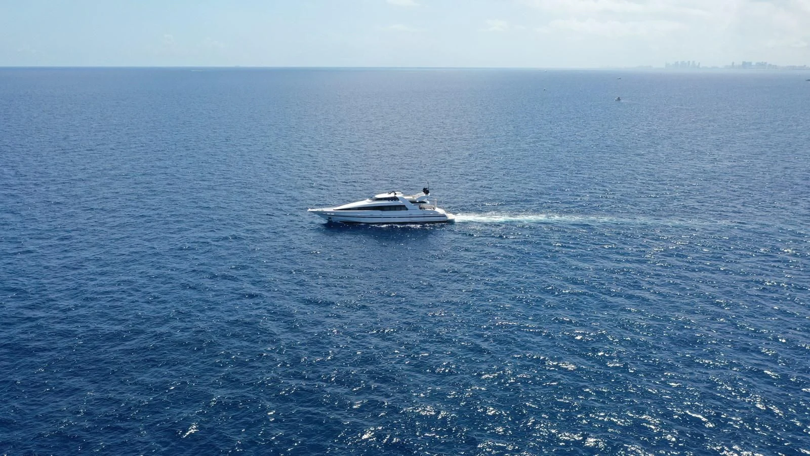 a boat on the water aboard ENTOURAGE Yacht for Sale