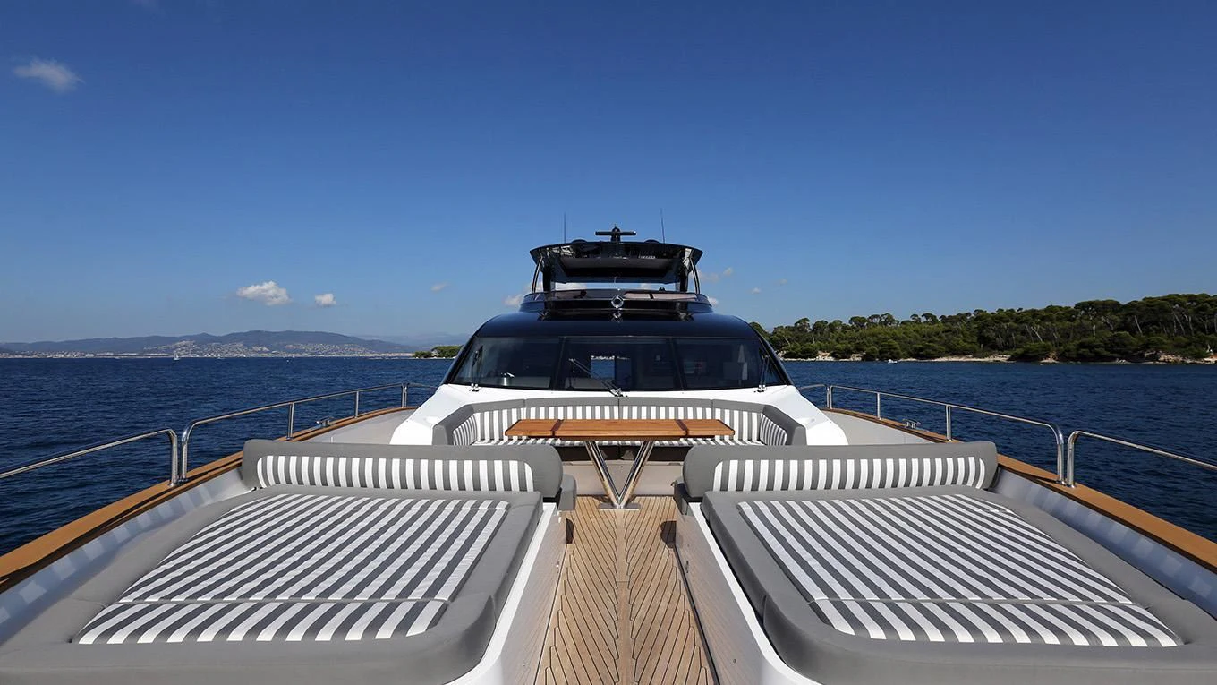 a boat on a body of water aboard GELATO Yacht for Sale