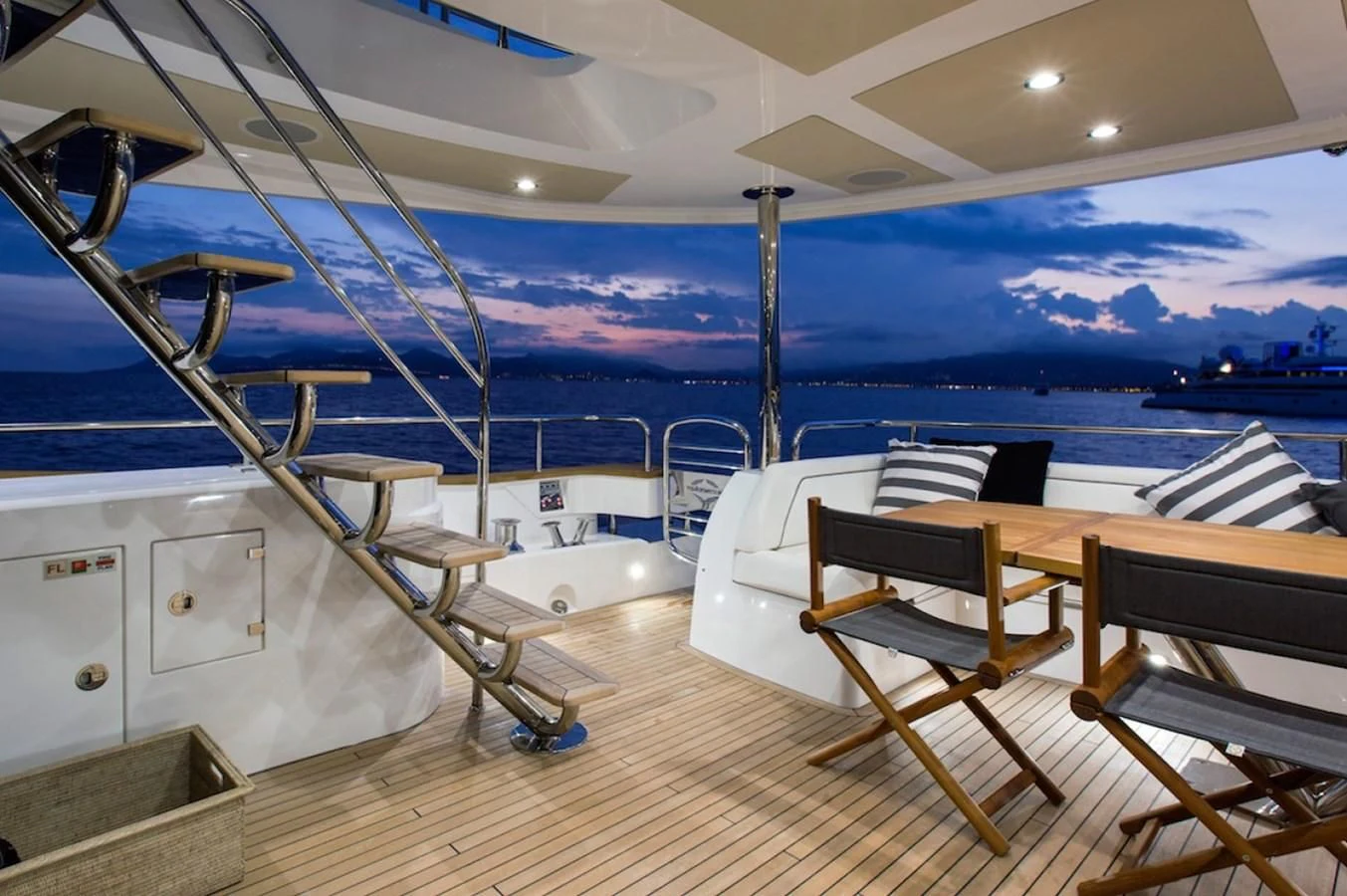 a boat on the water aboard GELATO Yacht for Sale
