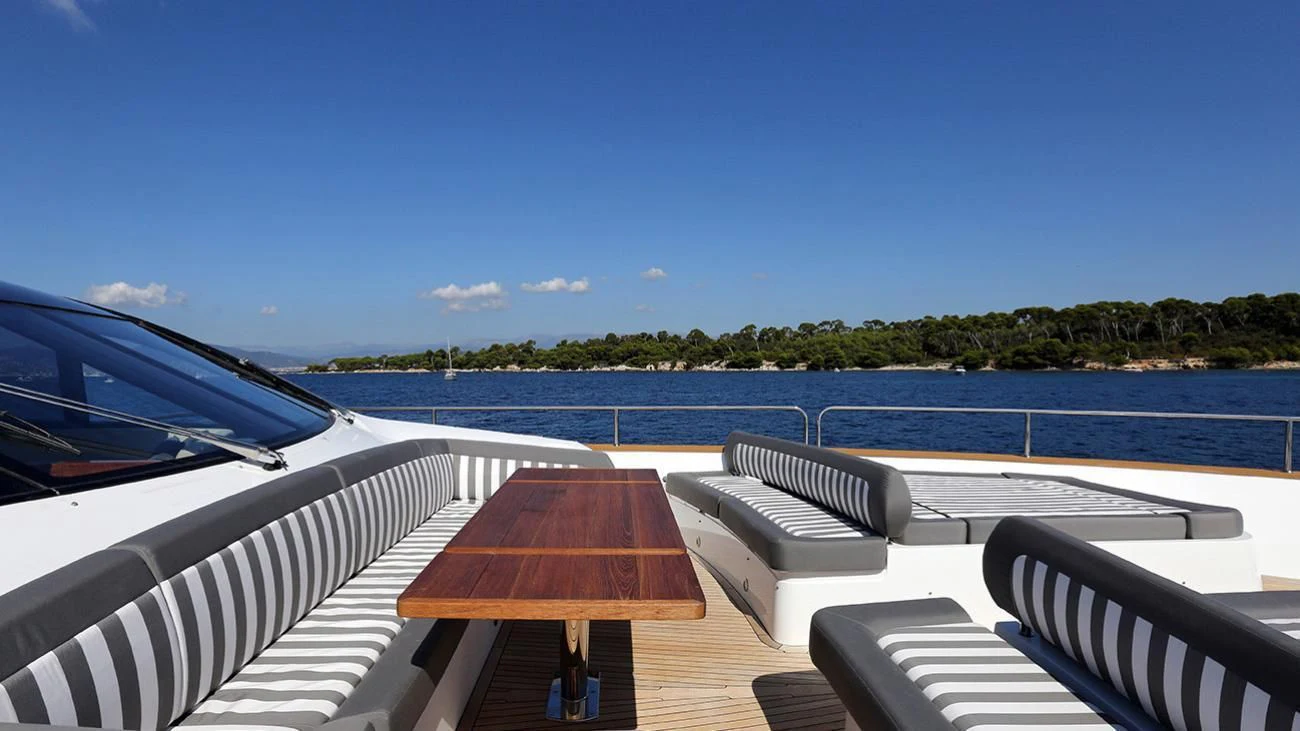 a boat on the water aboard GELATO Yacht for Sale