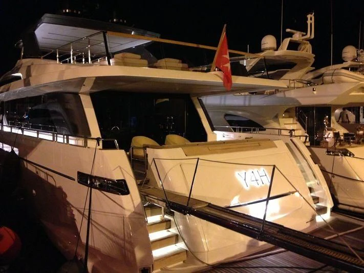 a model airplane and a model airplane aboard ELYSIUM Yacht for Sale