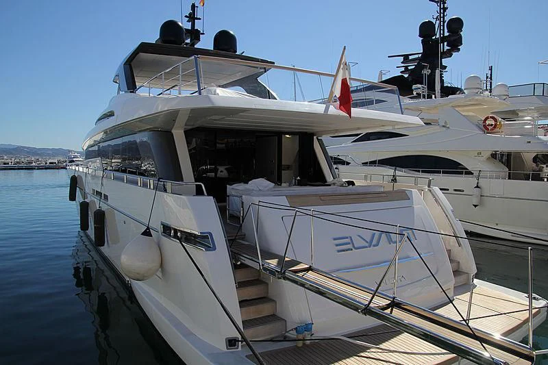 a boat on the water aboard ELYSIUM Yacht for Sale