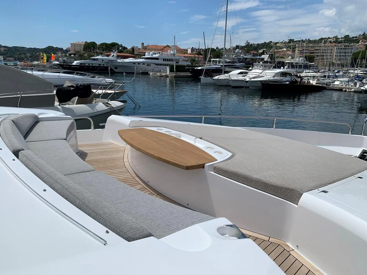 a boat on the water aboard KAPUSHA Yacht for Sale