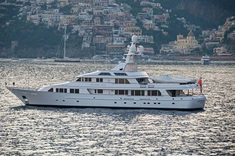 a boat in the water aboard MARIA Yacht for Sale
