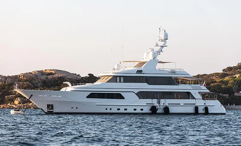 a boat in the water aboard WILLOW Yacht for Charter