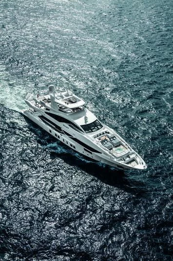 a boat in the water aboard WILLOW Yacht for Charter