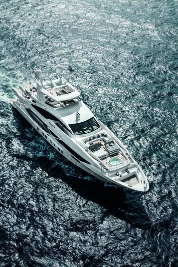 a boat in the water aboard WILLOW Yacht for Charter
