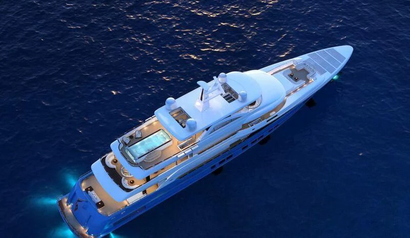 a boat in the water aboard INGOT Yacht for Sale
