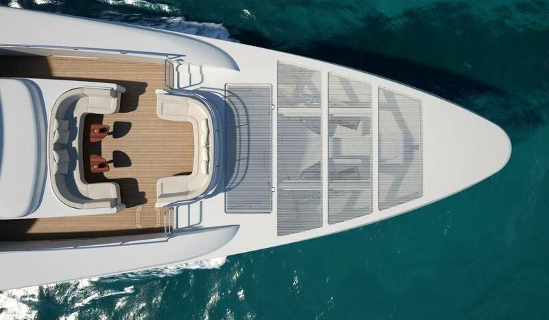 a boat on the water aboard INGOT Yacht for Sale