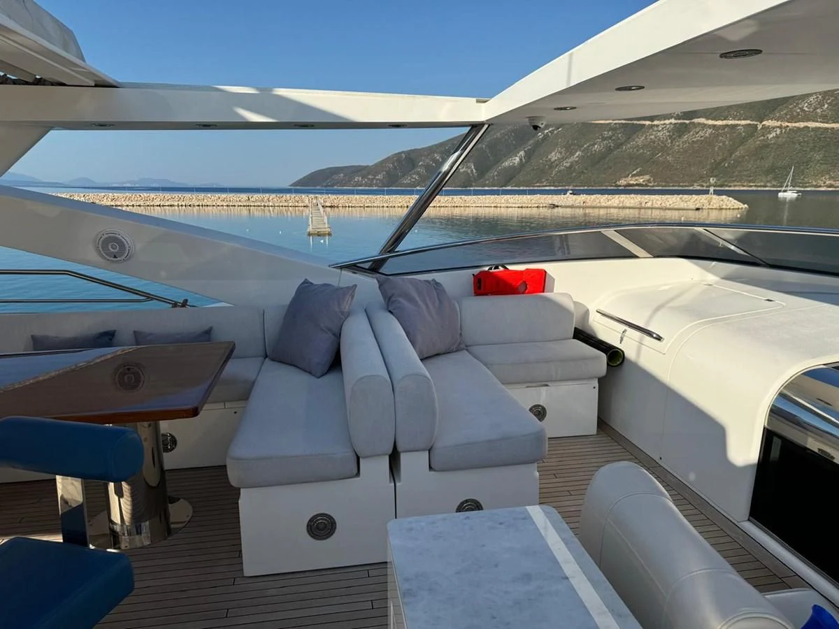 a boat on the water aboard SOLARIS Yacht for Sale