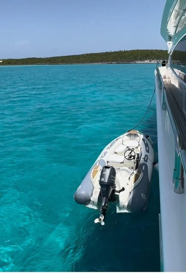 a boat on the water aboard SOLARIS Yacht for Sale
