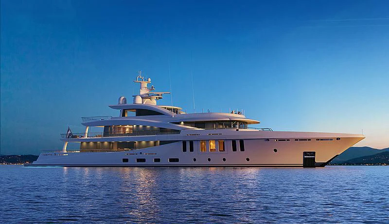 a large ship on the water aboard MARSA Yacht for Sale