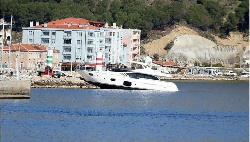 a boat on the water aboard GEMINI Yacht for Sale