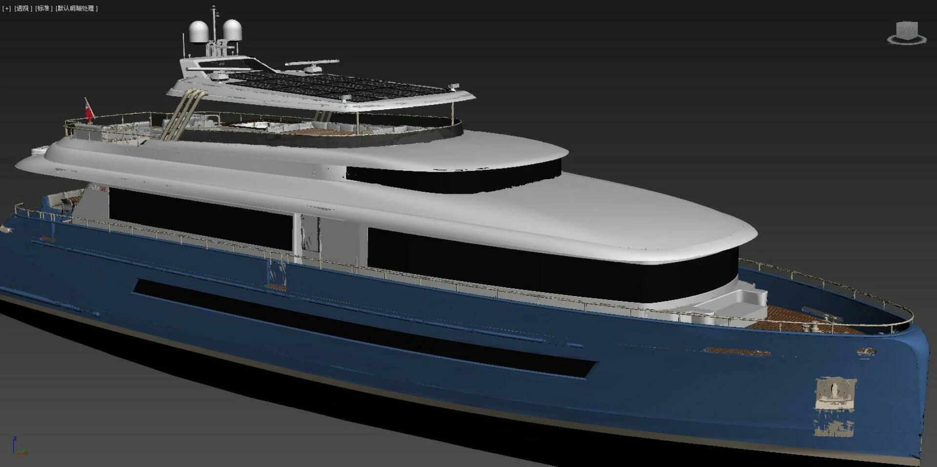 a boat on a body of water aboard STELLARONE AL108 Yacht for Sale