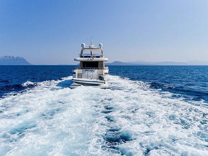 a boat in the water aboard MINOU Yacht for Sale