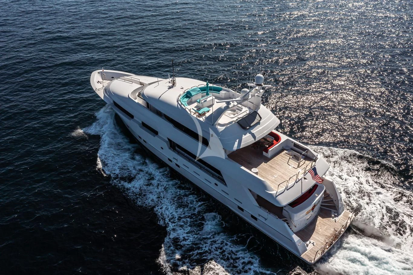 a boat on the water aboard SHOGUN Yacht for Sale