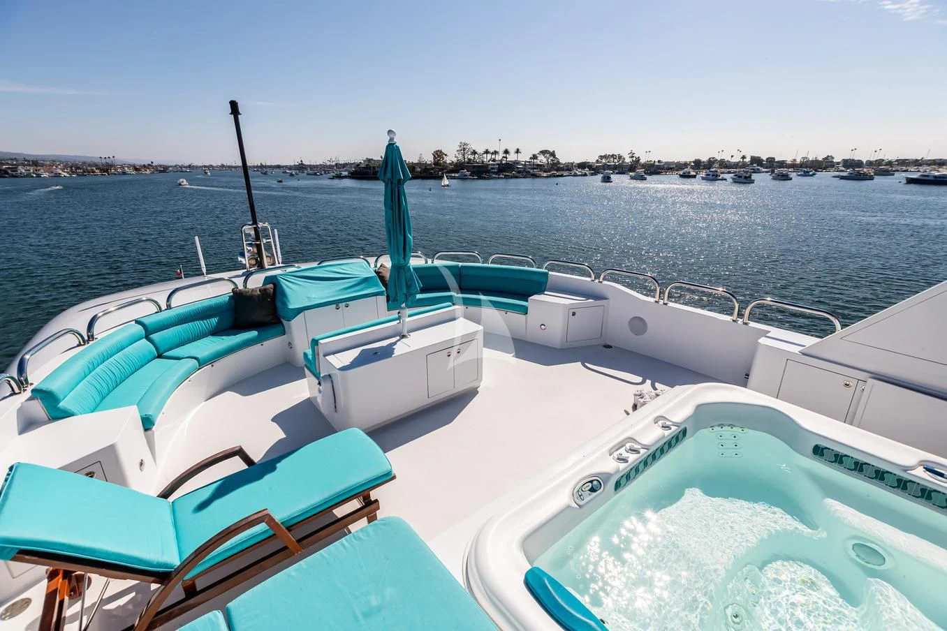 a boat on the water aboard SHOGUN Yacht for Sale