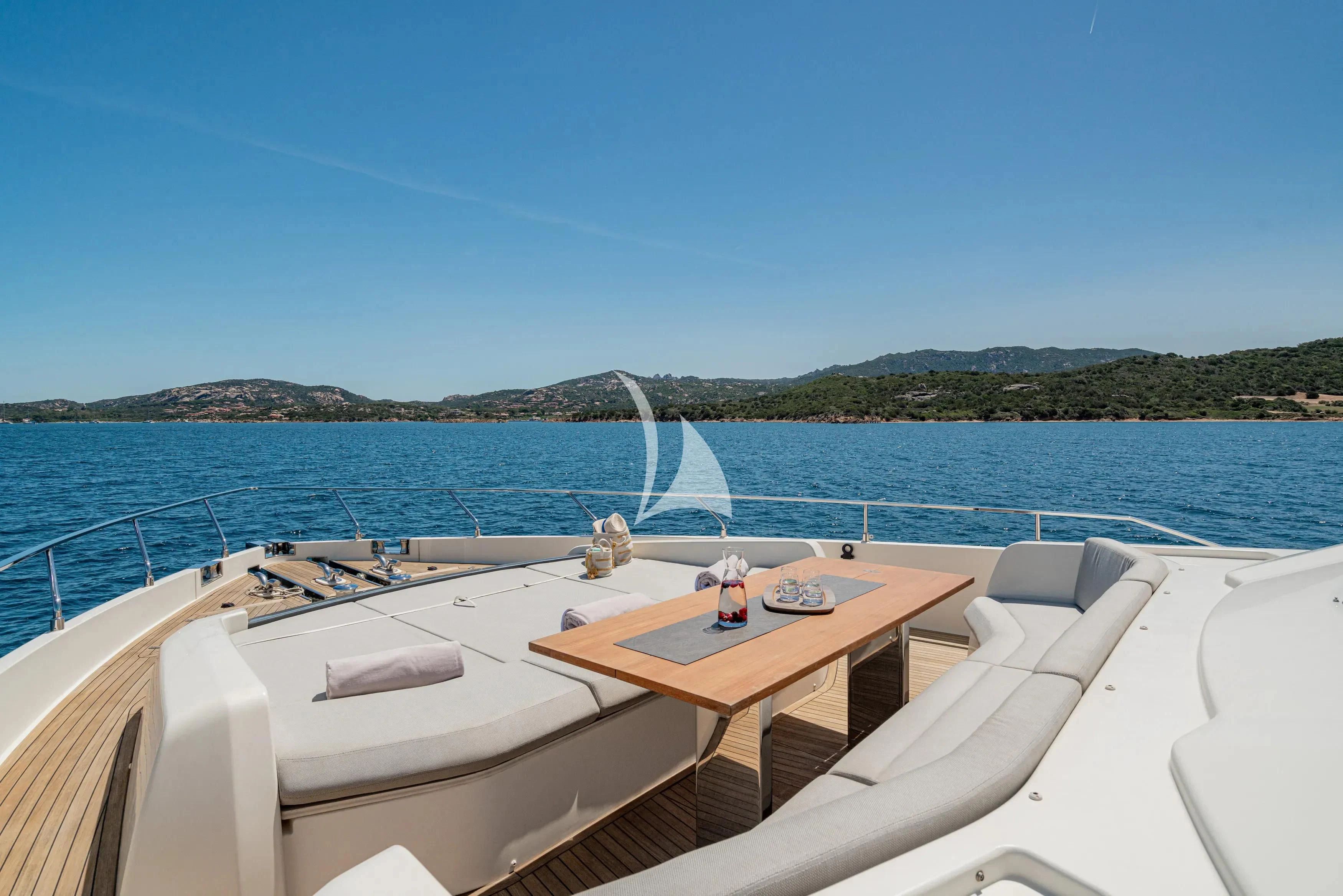 a boat on the water aboard E3 Yacht for Sale