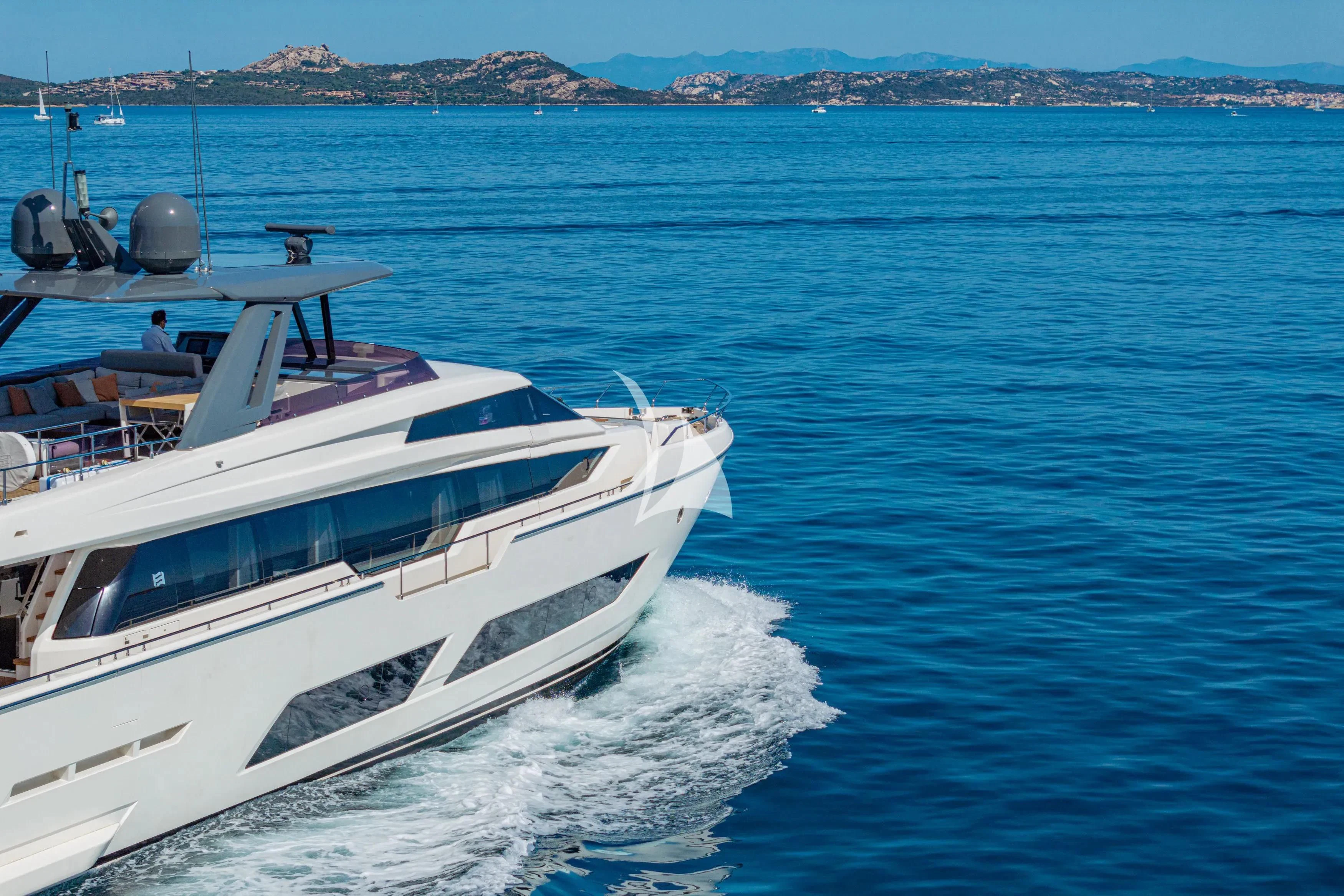 a boat on the water aboard E3 Yacht for Sale