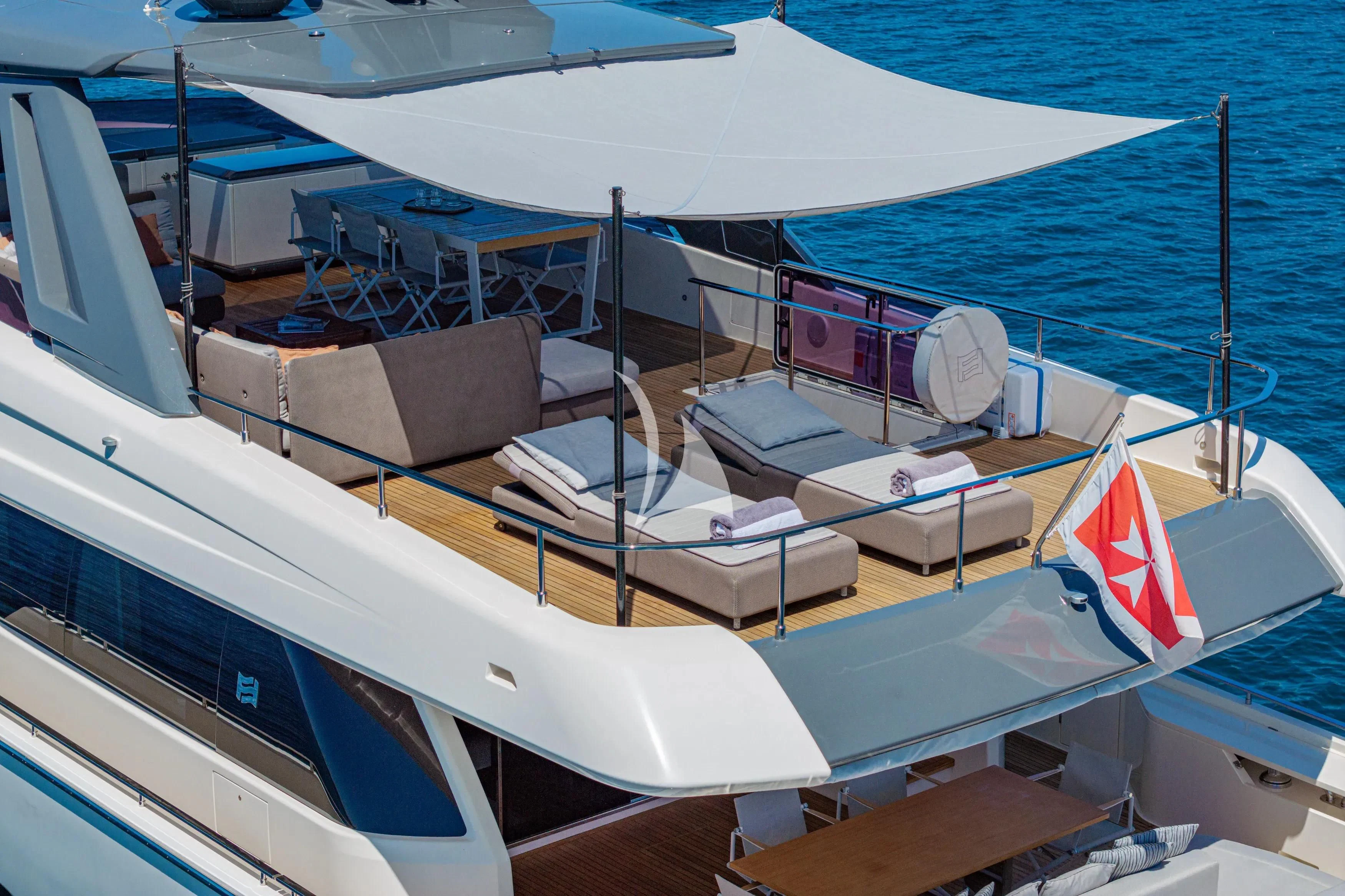 a boat on the water aboard E3 Yacht for Sale