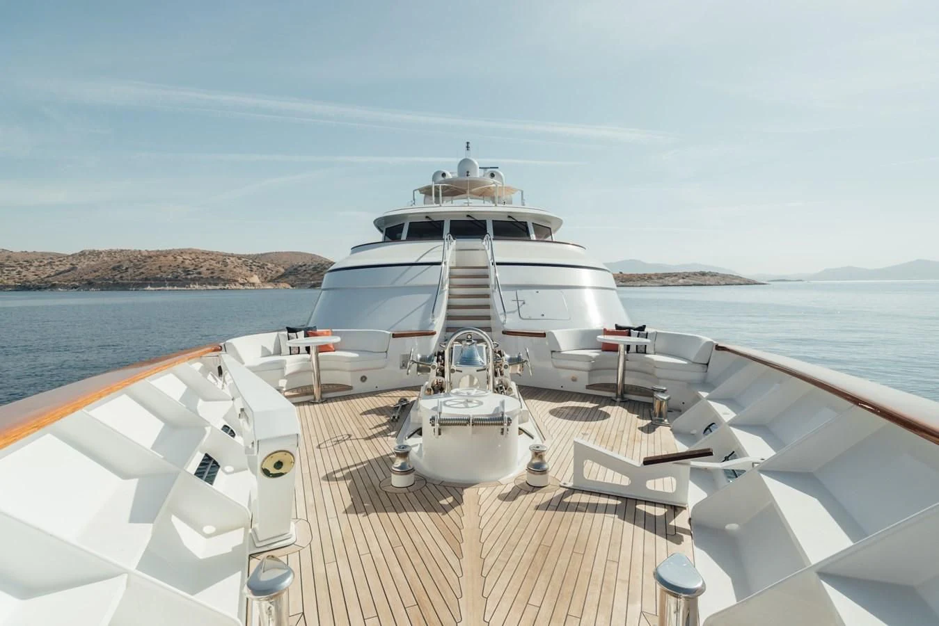 a boat on a body of water aboard HERCULES Yacht for Sale