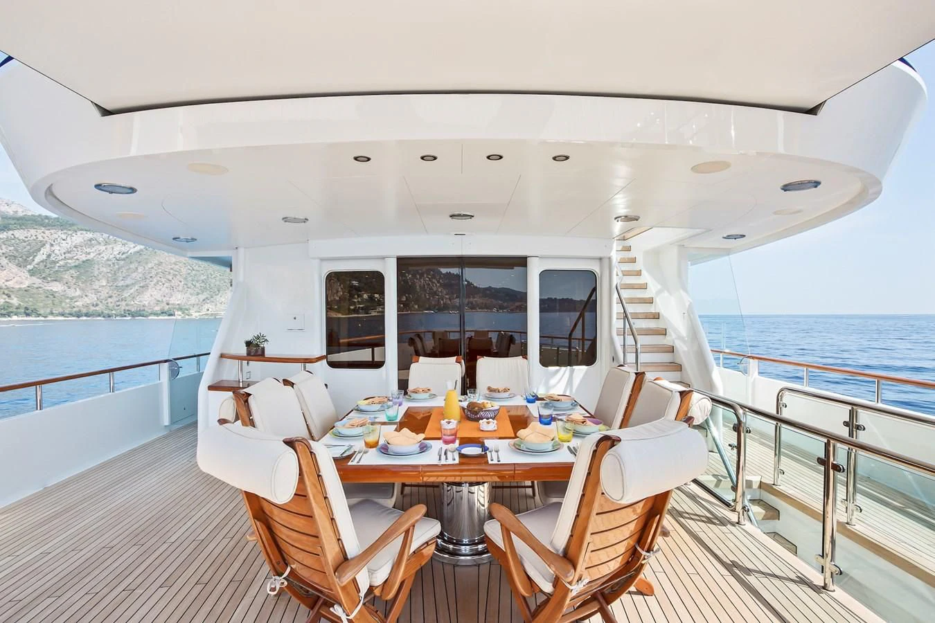 a boat on the water aboard HERCULES Yacht for Sale