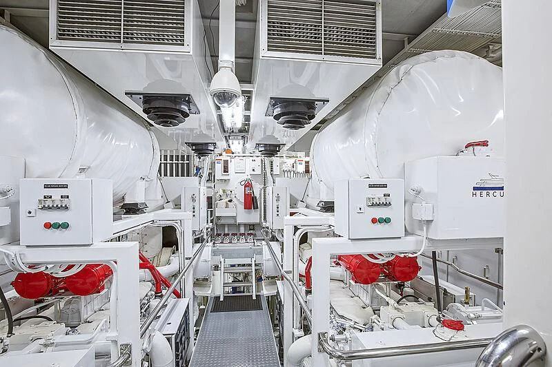 diagram aboard HERCULES Yacht for Sale
