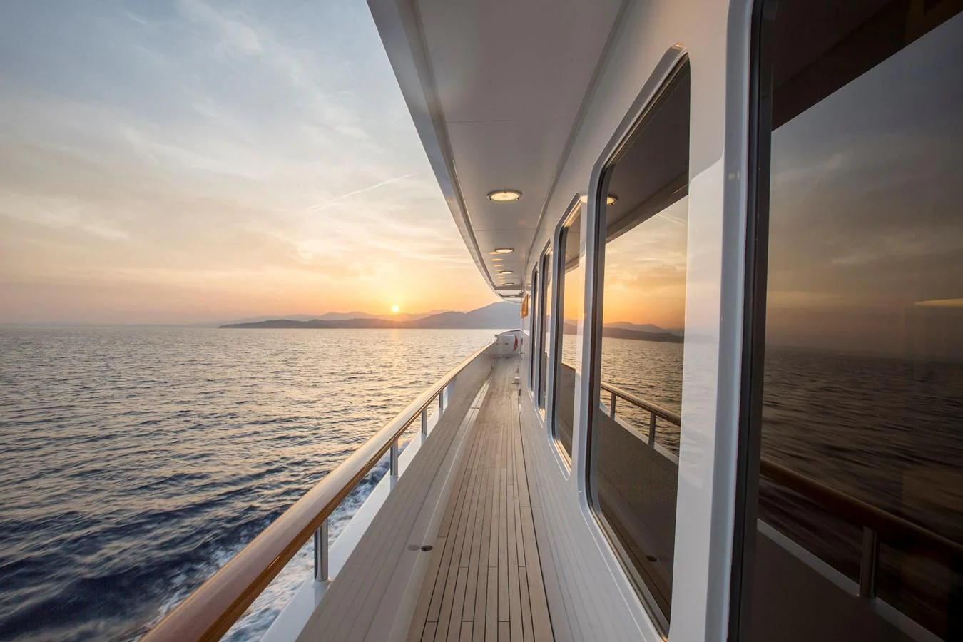 a boat on the water aboard HERCULES Yacht for Sale