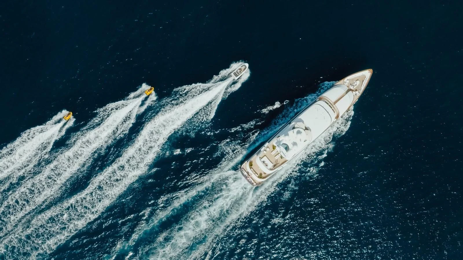 a satellite in space aboard HERCULES Yacht for Sale