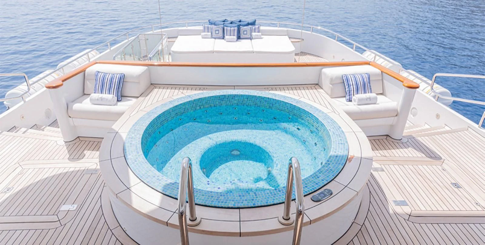 a boat on the water aboard HERCULES Yacht for Sale