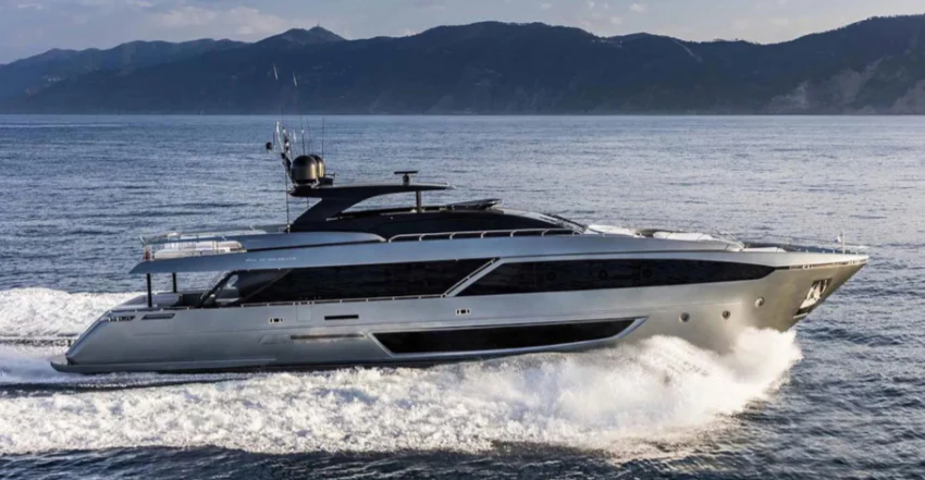 a boat on the water aboard ANAISA Yacht for Sale