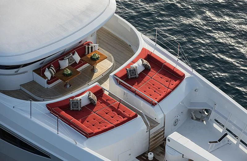 a boat on the water aboard GRACE (YET) Yacht for Sale