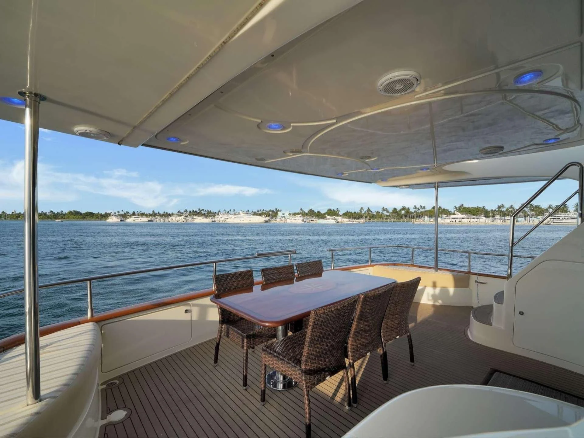 a boat on the water aboard DELMAR Yacht for Sale