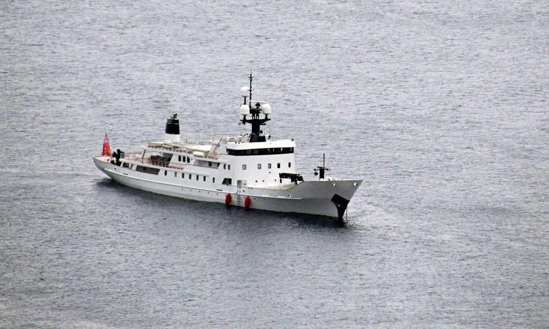 a boat in the water aboard JESTER Yacht for Sale