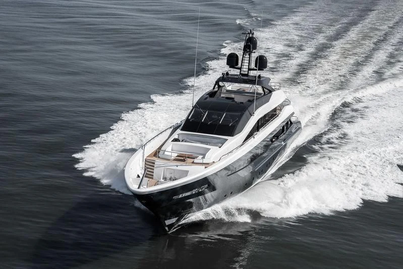 a boat on the water aboard IRISHA Yacht for Sale