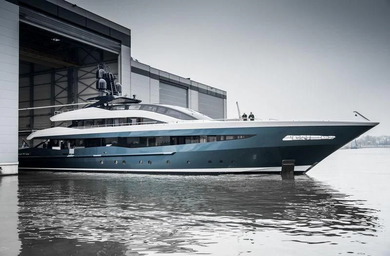 a boat on the water aboard IRISHA Yacht for Sale