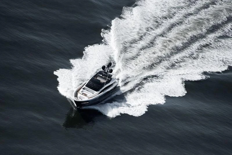 a boat on the water aboard IRISHA Yacht for Sale