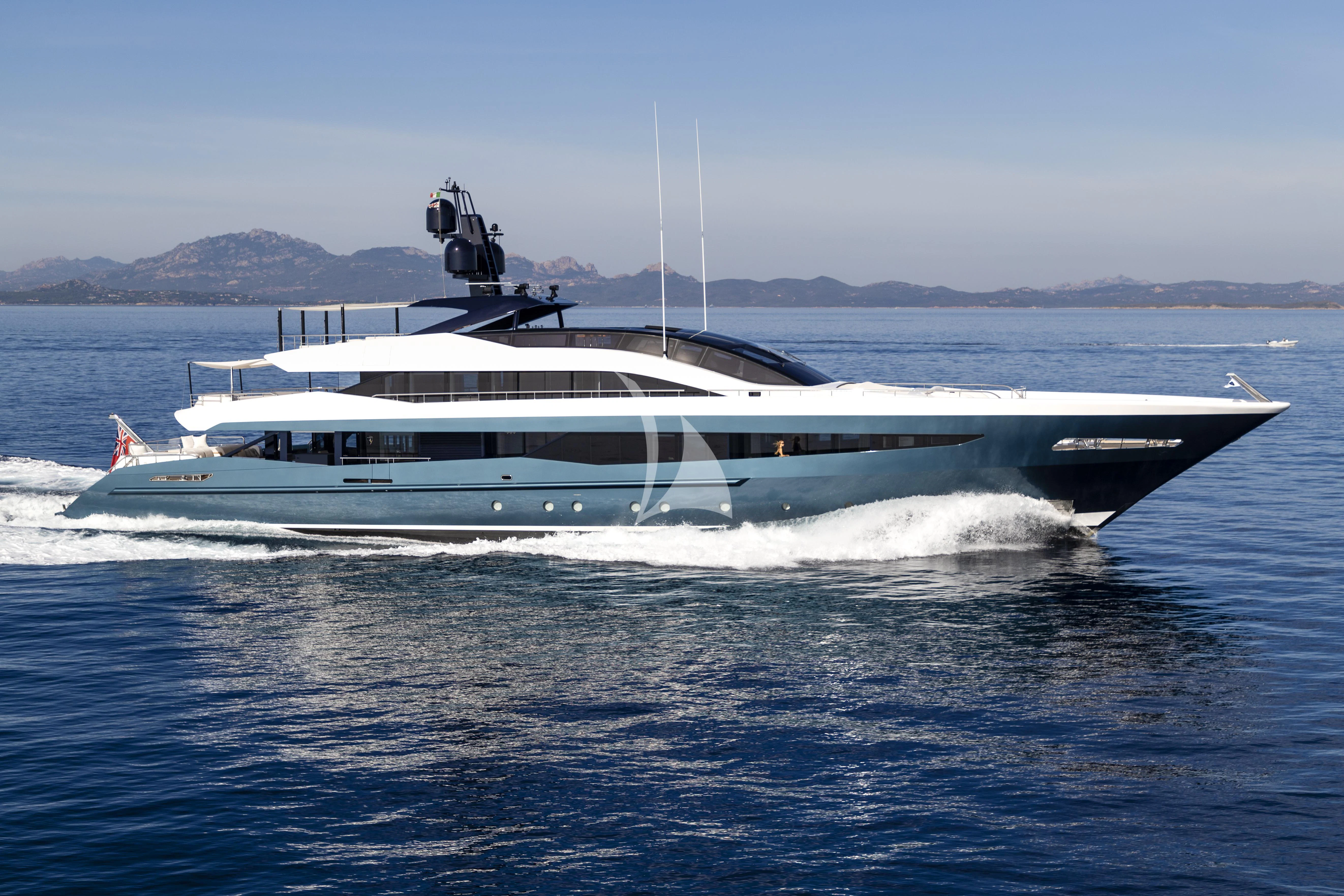 a boat on the water aboard IRISHA Yacht for Sale