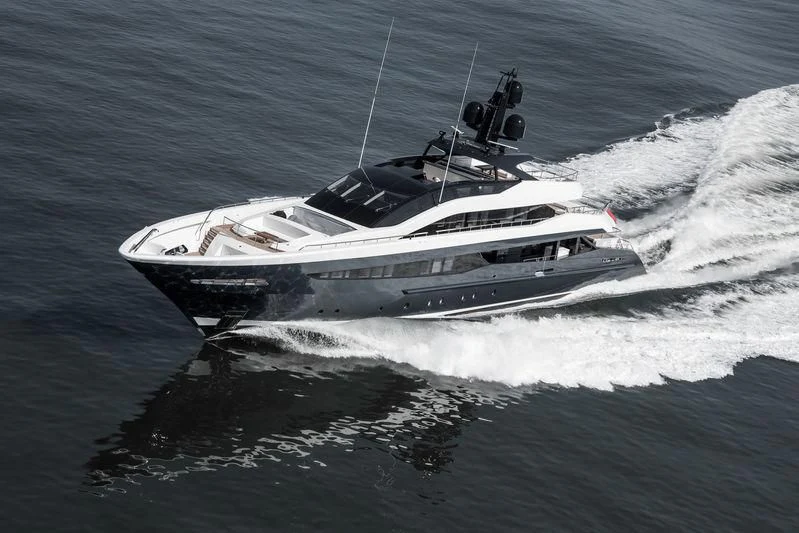 a boat on the water aboard IRISHA Yacht for Sale