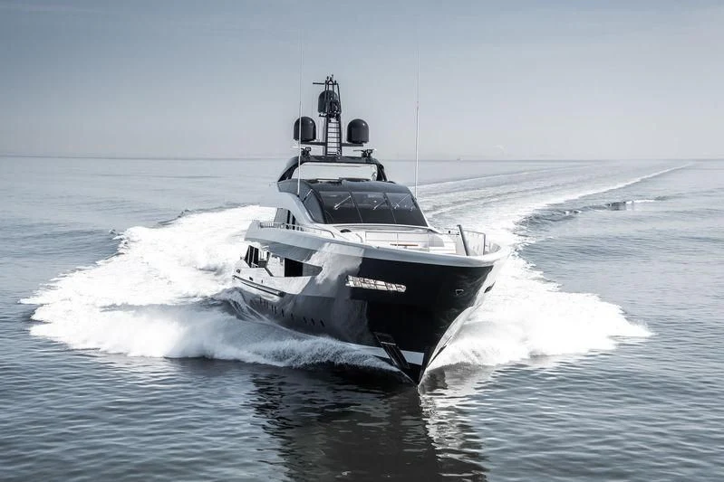 a boat on the water aboard IRISHA Yacht for Sale