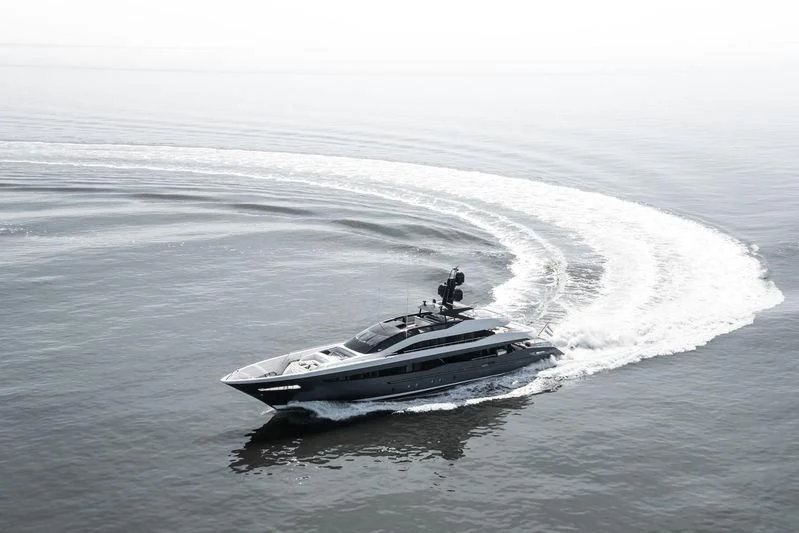 a boat on the water aboard IRISHA Yacht for Sale