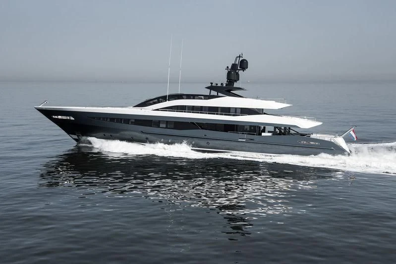 a boat on the water aboard IRISHA Yacht for Sale