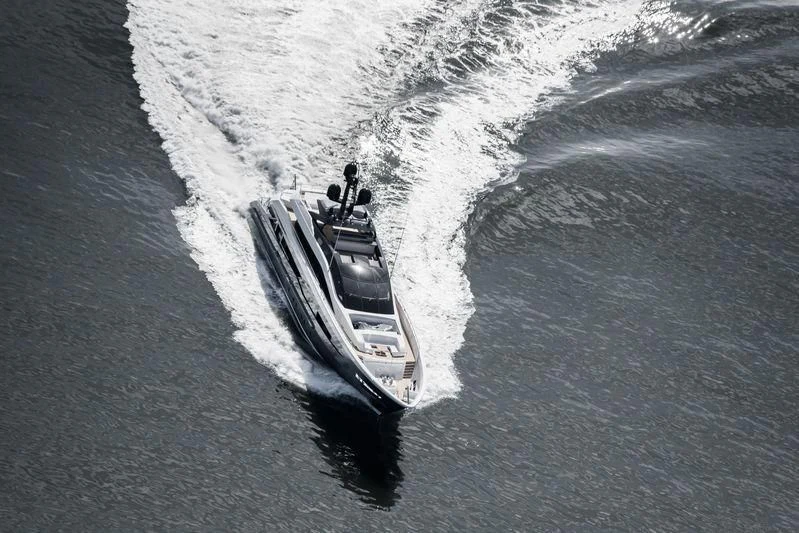 a boat on the water aboard IRISHA Yacht for Sale