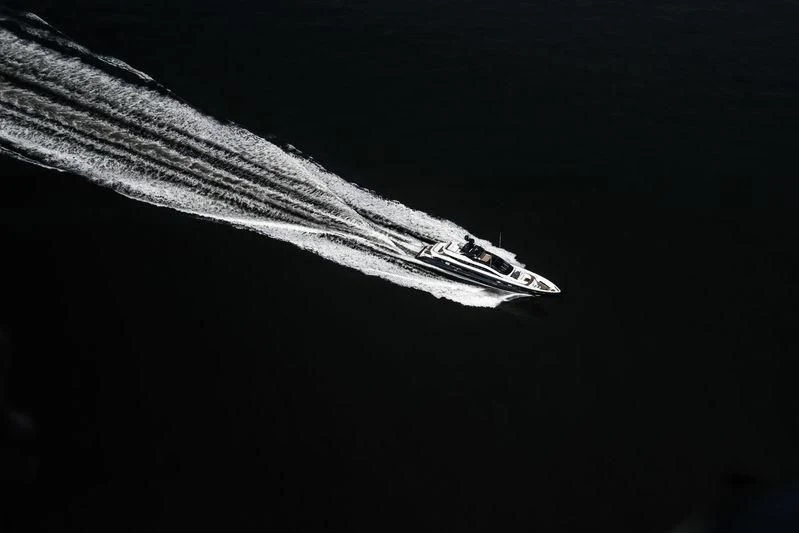 a close-up of a satellite aboard IRISHA Yacht for Sale