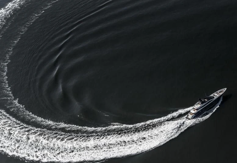 a boat on the water aboard IRISHA Yacht for Sale