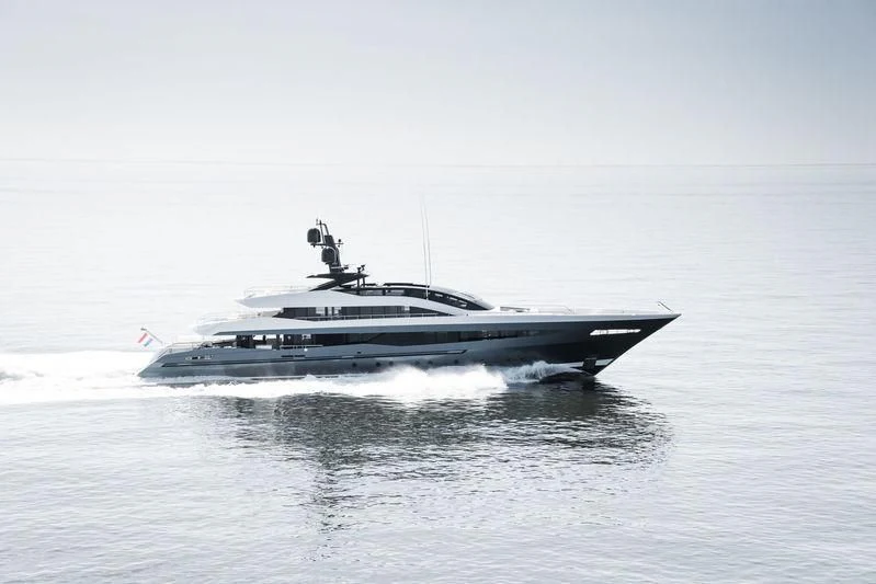 a boat on the water aboard IRISHA Yacht for Sale