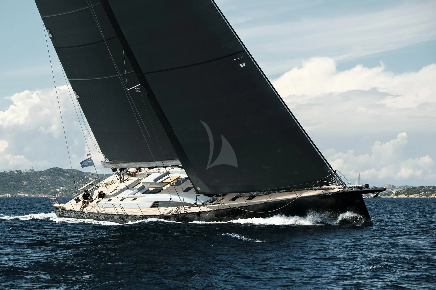 a sailboat on the water aboard SORVIND Yacht for Charter