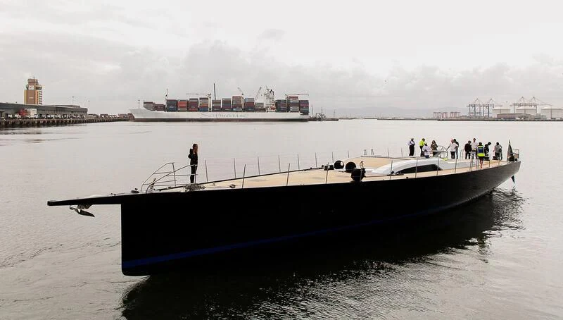 a boat on the water aboard SORVIND Yacht for Charter