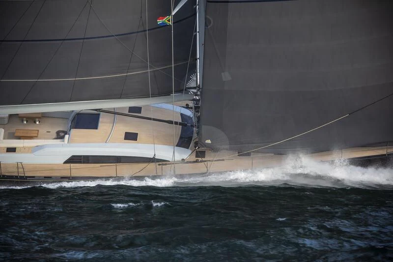 a boat in the water aboard SORVIND Yacht for Charter
