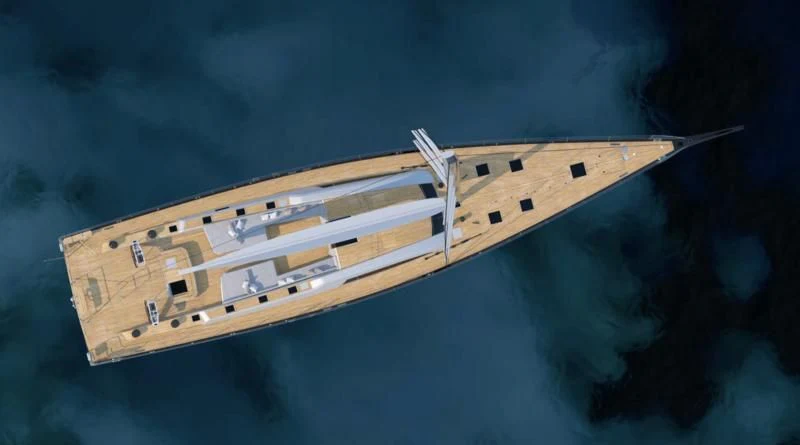 a satellite in the sky aboard SORVIND Yacht for Charter